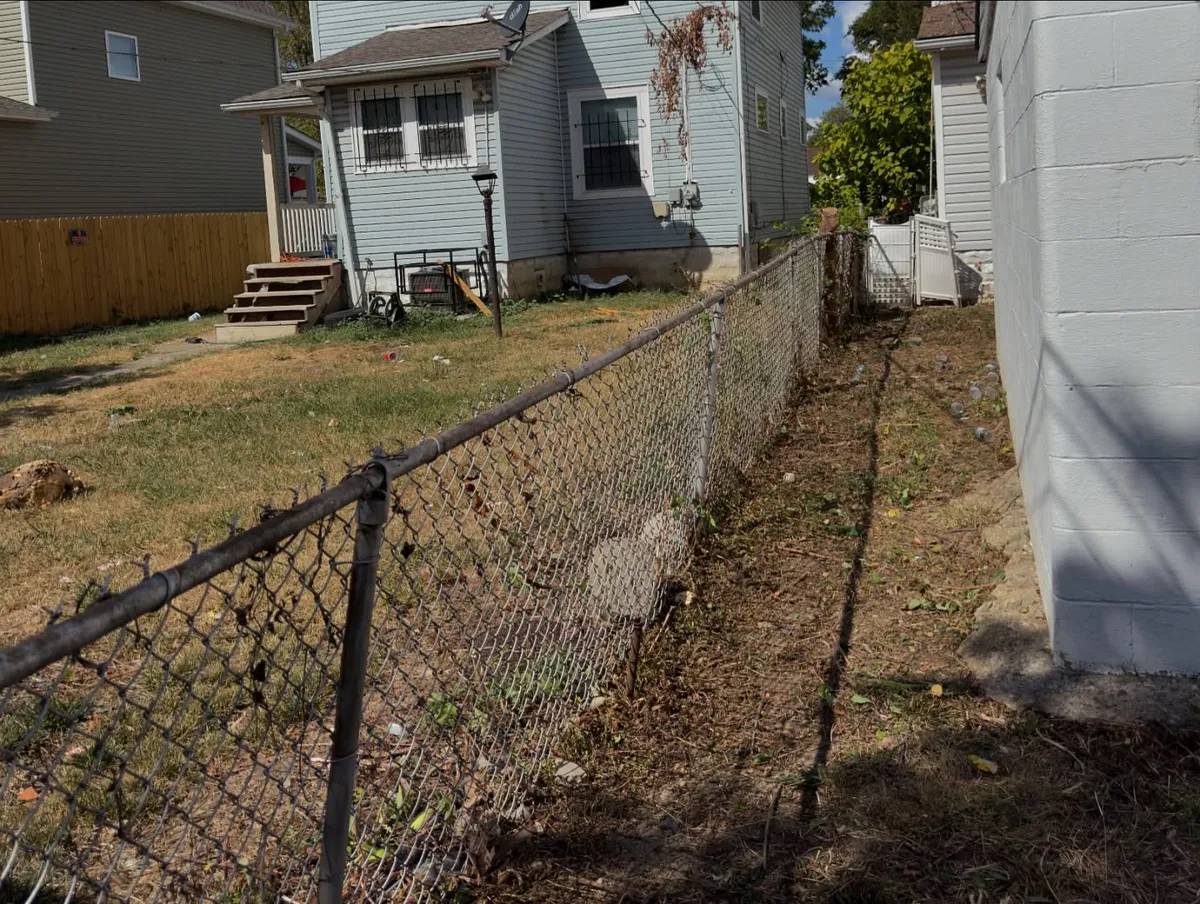 Chain link fence backyard, Columbus OH by Iron Edge Outdoor