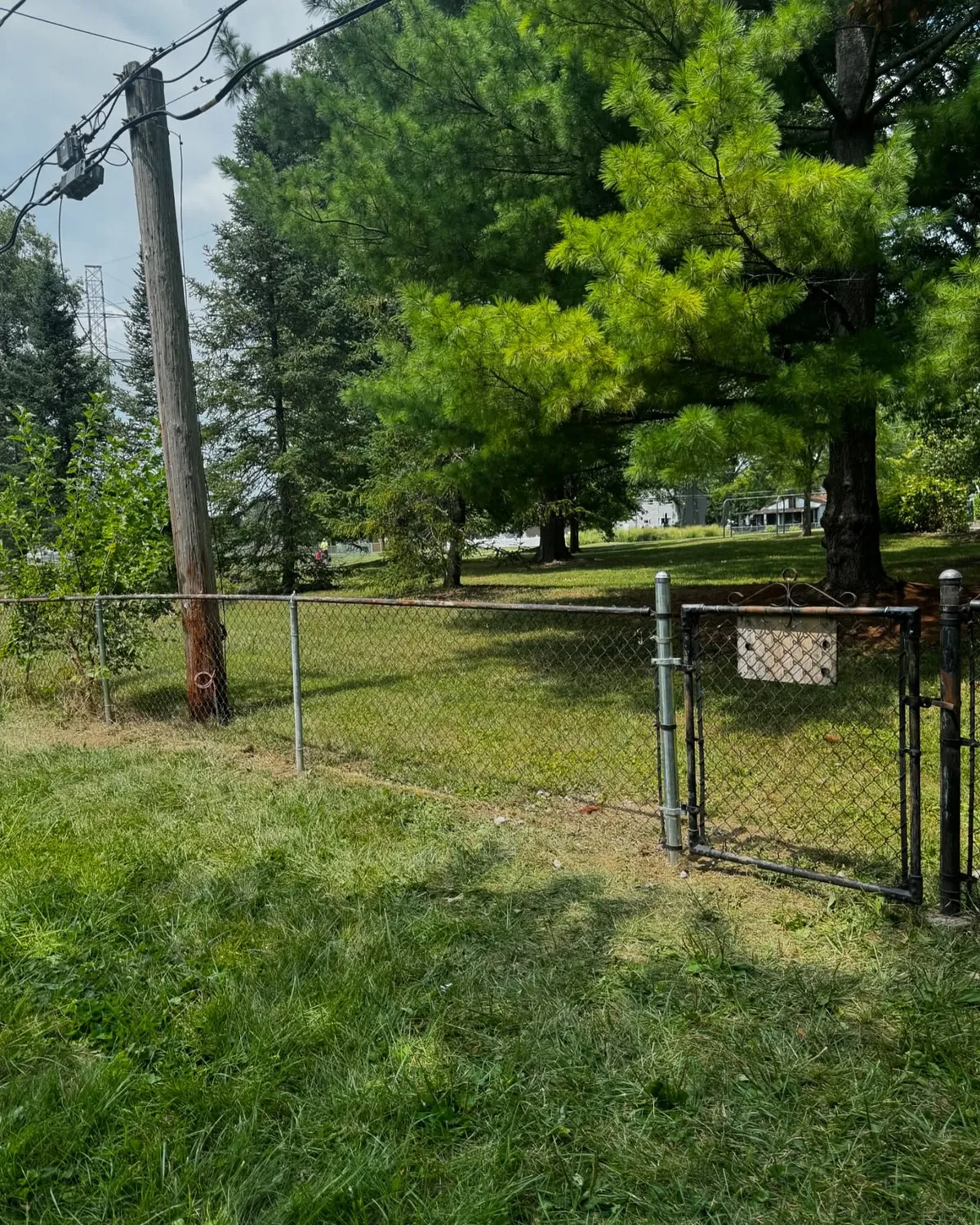 Chain link fence and gate, Columbus OH by Iron Edge Outdoor