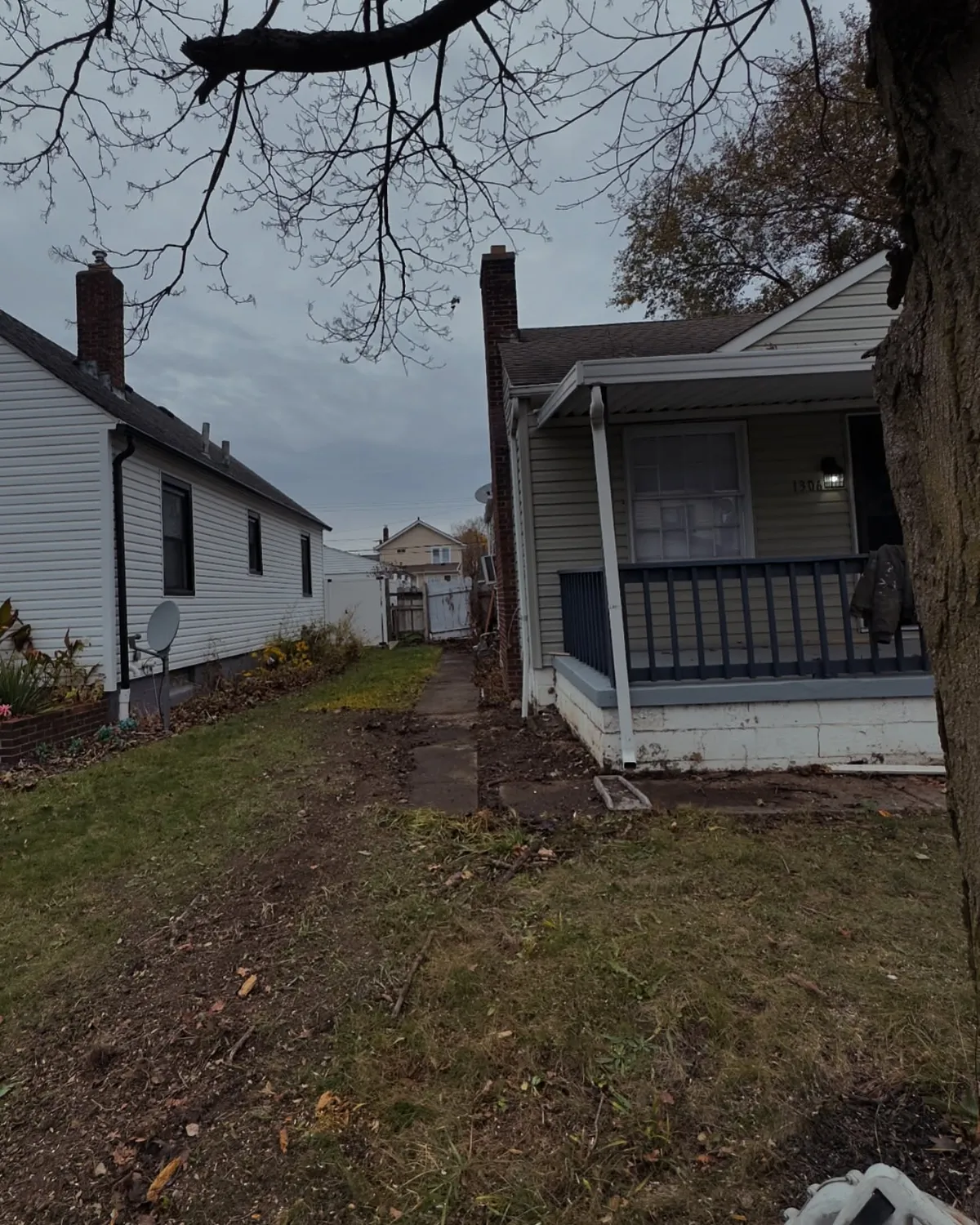 Concrete walkway fresh pour, Columbus OH by Iron Edge Outdoor