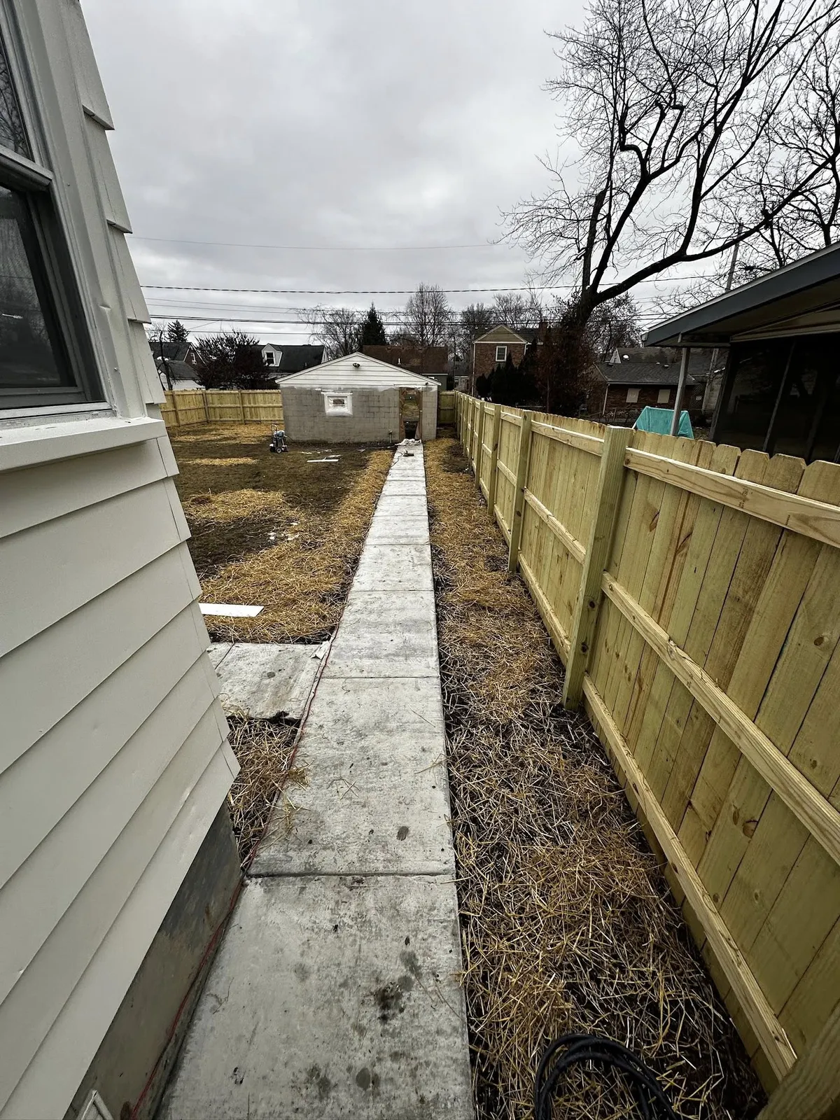 New wood privacy fence, Columbus OH by Iron Edge Outdoor