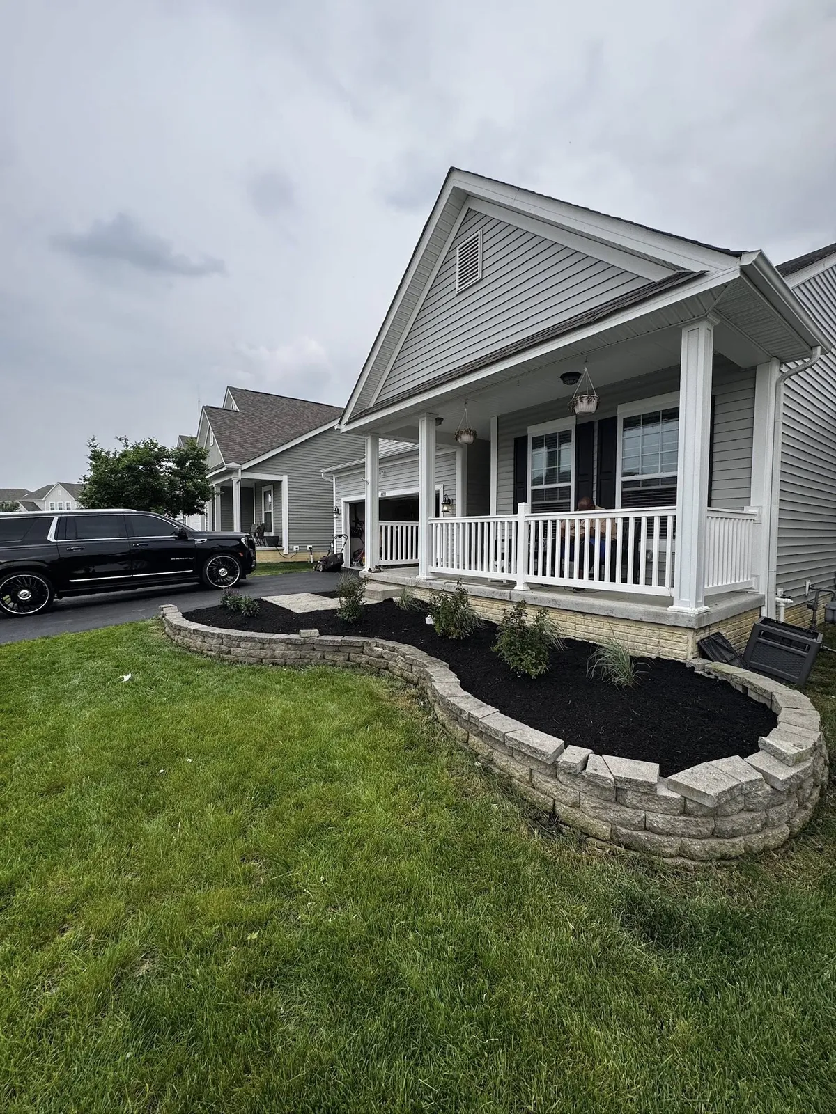Wood deck construction, Columbus OH by Iron Edge Outdoor
