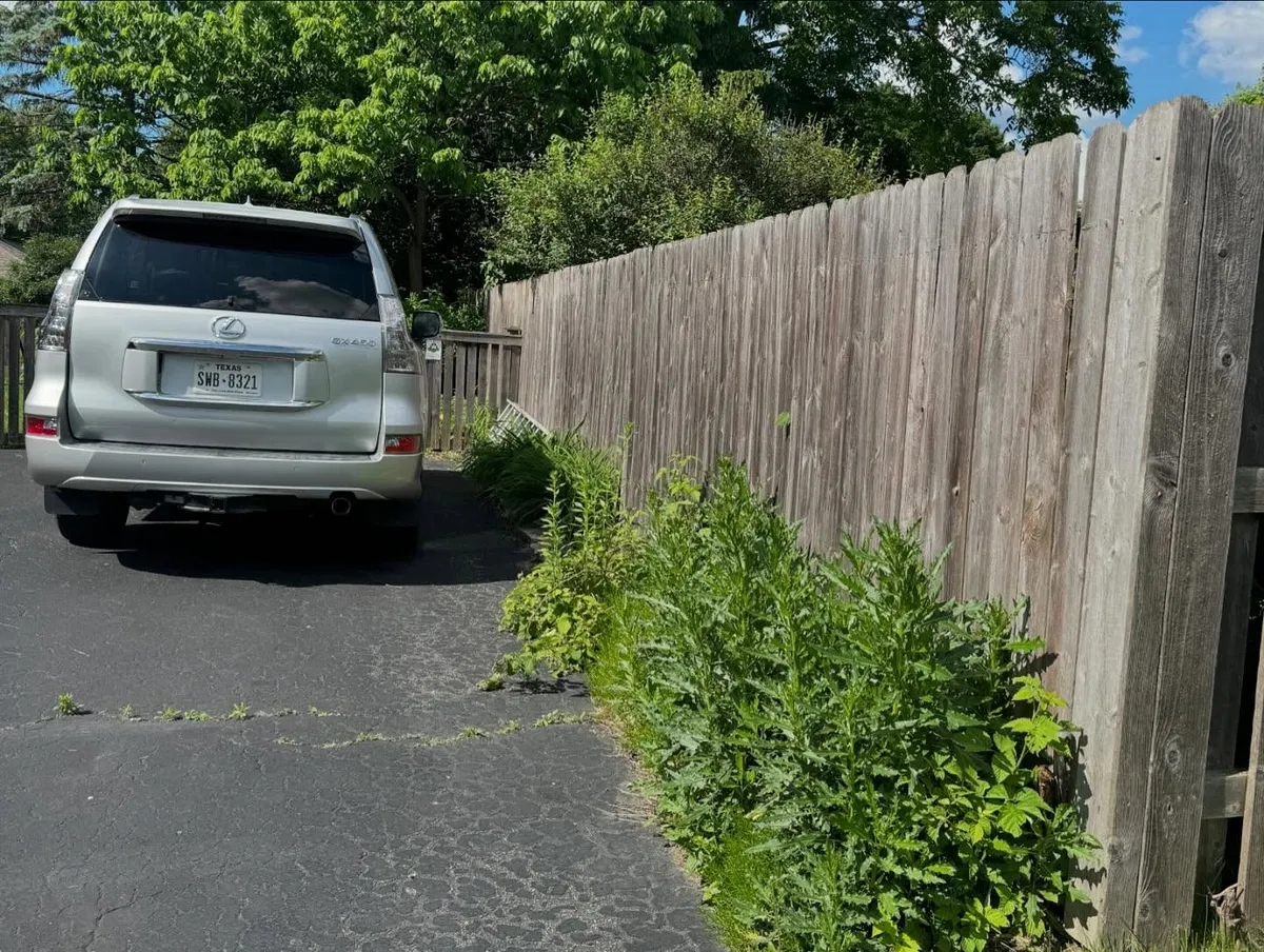 Wood privacy fence installation, Columbus OH by Iron Edge Outdoor